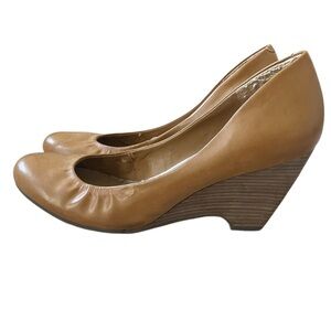 Jessica Simpson Tan Wedge Shoes